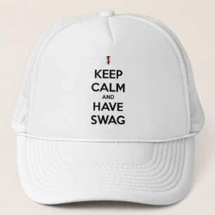 KEEP CALM AND HAVE SWAG Snapback - F&H Trucker Hat