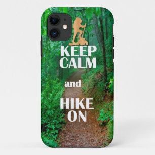 Keep Calm and Hike On Case-Mate iPhone Case