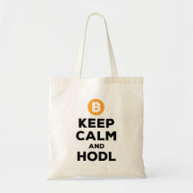 Keep calm and hodl bitcoin