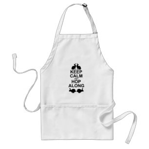 Keep Calm and Hop Along Apron