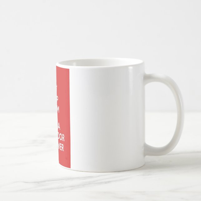 Keep Calm and Hug a Labrador Retriever Coffee Mug (Right)