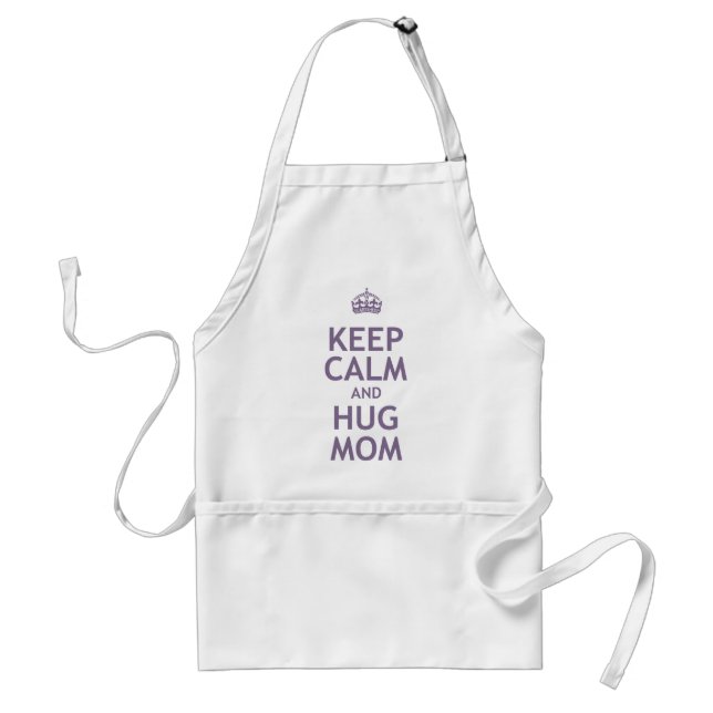 Keep Calm and Hug Mum Standard Apron (Front)
