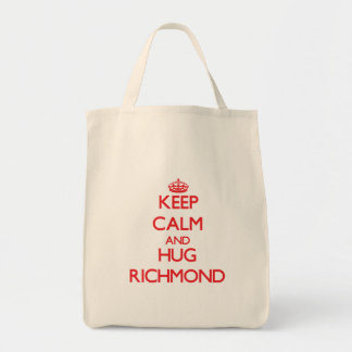 Keep calm and Hug Richmond Tote Bag