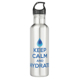 Keep Calm And Hydrate 710 Ml Water Bottle