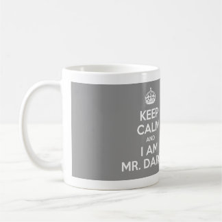 Keep Calm and I Am Mr. Darcy - Grey Coffee Mug