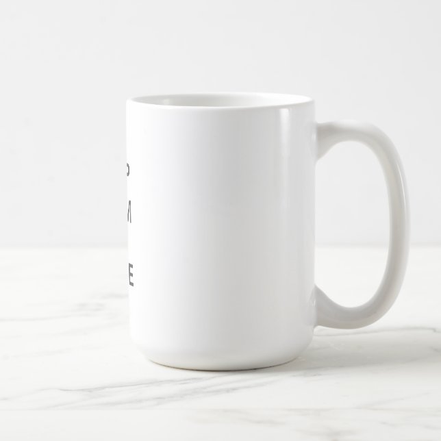 Keep Calm and Ice Skate On Coffee Mug (Right)