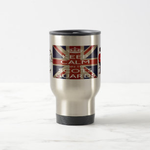 Keep calm and join The Scots Guards Travel Mug