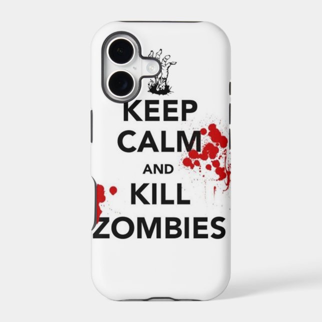 keep calm and kill zombies (Back)