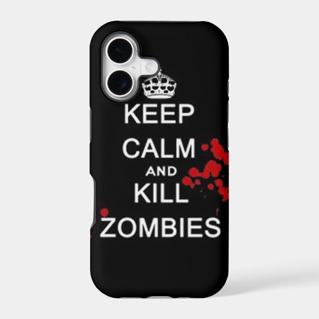keep calm and kill zombies (Back)