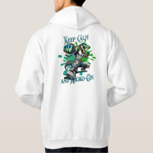 Keep Calm and Kroko-On – Style mit Biss Hoodie