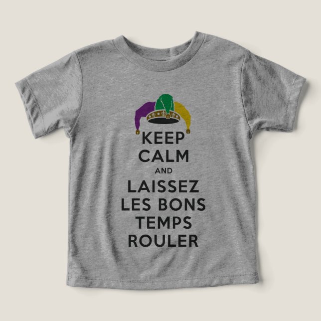KEEP CALM and LAISSEZ LES BONS TEMPS ROULER (Design Front)