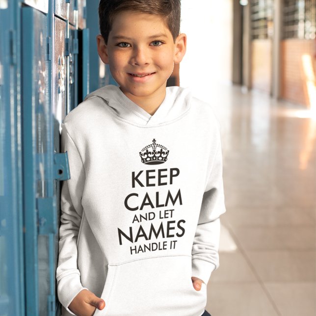 keep calm and let add your own name handle it cool (Creator Uploaded)