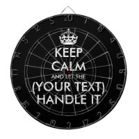 Keep calm and let (custom text) handle it funny