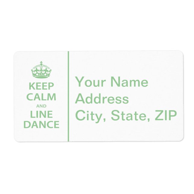 Keep Calm and Line Dance (Front)