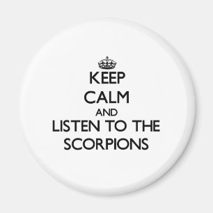 Keep calm and Listen to the Scorpions Magnet