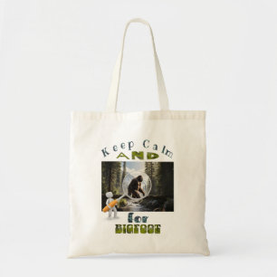 Keep Calm and Look for Bigfoot best bigfoot Tote Bag