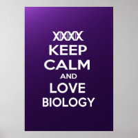 Keep Calm and Love Biology