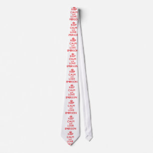 Keep calm and love Emerson Tie