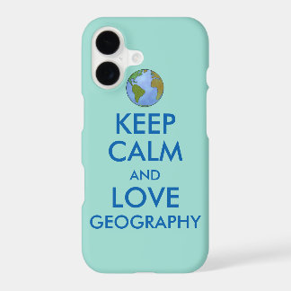 Keep Calm and Love Geography Customisable