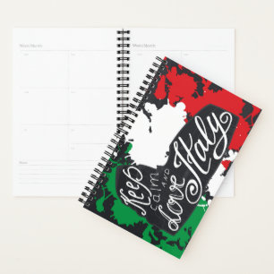 Keep Calm and Love Italy Planner