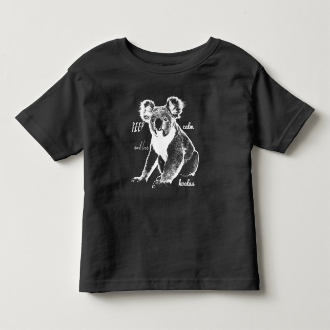 Keep calm and love Koalas T-Shirt (Front)