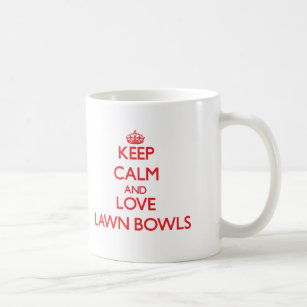 Keep calm and love Lawn Bowls Coffee Mug
