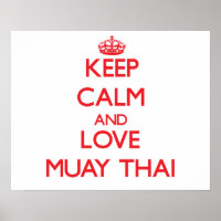 Keep calm and love Muay Thai