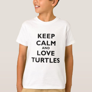 Keep Calm and Love Turtles T-Shirt
