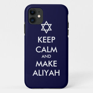 Keep Calm And Make Aliyah Case-Mate iPhone Case