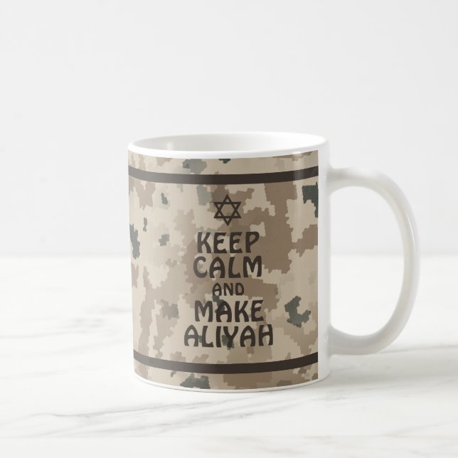 Keep Calm And Make Aliyah Coffee Mug (Right)