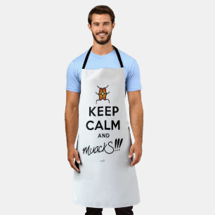 Keep Calm and muackS!!! Apron