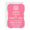 Keep Calm and Party On Sweet Sixteen Birthday