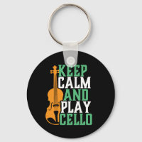 Keep Calm and Play Cello Funny Cellist Musician