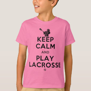 Keep Calm and Play Lacrosse T-Shirt