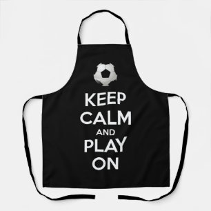 Keep Calm and Play On Apron