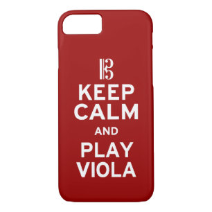 Keep Calm and Play Viola Case-Mate iPhone Case