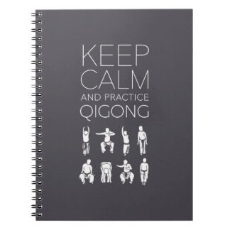 Keep Calm and Practice Qigong Notebook