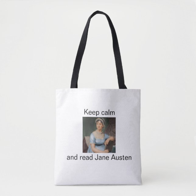 Keep calm and read Jane Austen  Tote Bag (Front)
