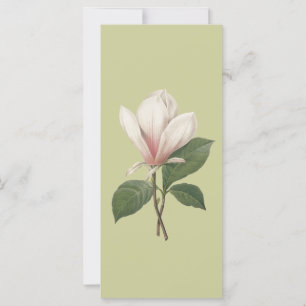 keep calm and read on, magnolia flower bookmark