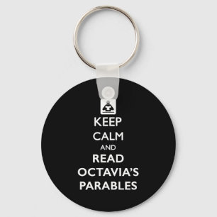 Keep Calm And Read Parables  Key Ring