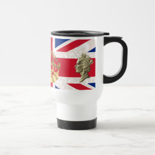 Keep calm and reign on travel mug
