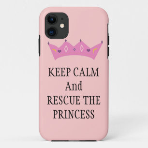 Keep Calm and Rescue the Princess Case-Mate iPhone Case