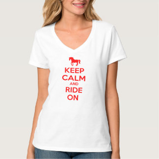 Keep Calm and Ride On T-Shirt