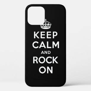 Keep Calm and Rock On iPhone 12 Pro Case