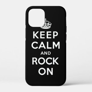 Keep Calm and Rock On iPhone 12 Mini Case