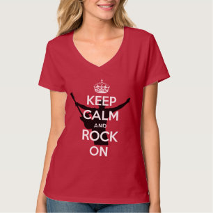 KEEP CALM AND ROCK ON T-Shirt