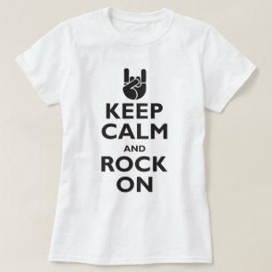 Keep Calm and Rock On T-Shirt