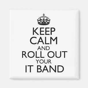 Keep Calm and Roll Out Your IT Band Magnet