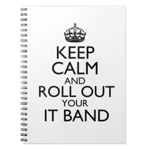 Keep Calm and Roll Out Your IT Band Notebook