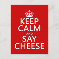 Keep Calm and Say Cheese (photography)(any colour)